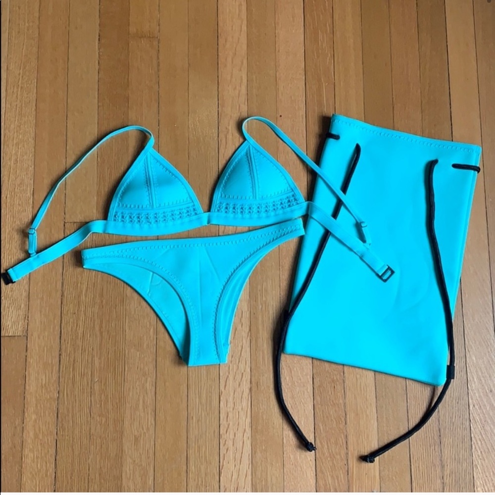 triangl swimsuit